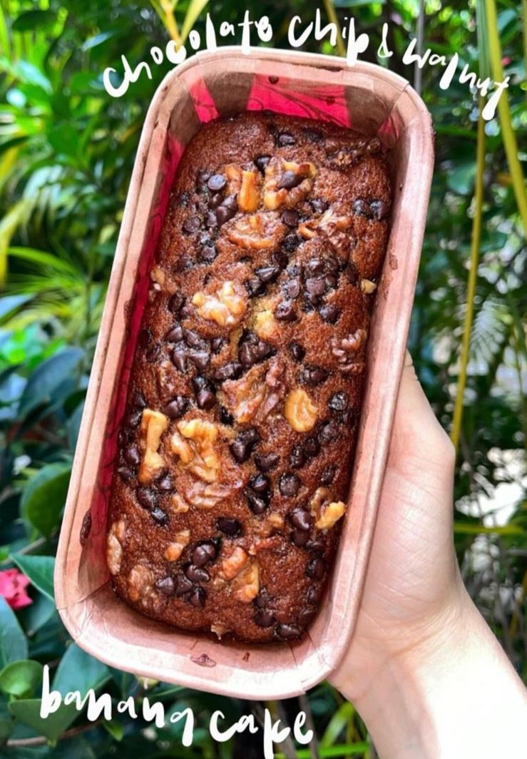 Banana Cake (with reduced sugar)