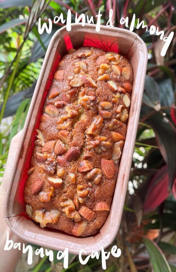 Banana Cake (with reduced sugar)