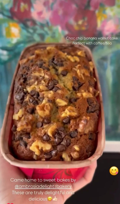 Banana Cake (with reduced sugar)