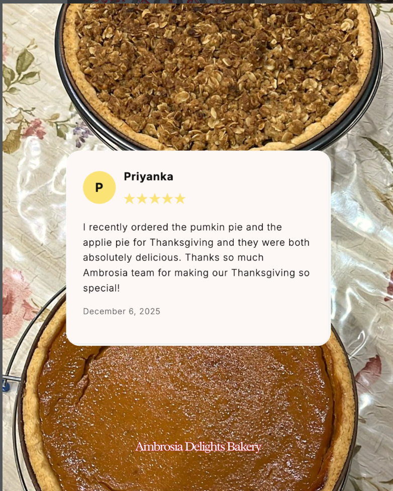 American Pumpkin Pie
