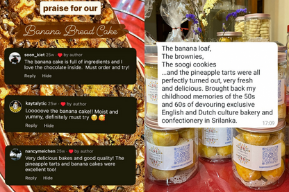 Canapés Gifting Box / Baby 1st Month Celebration Gift Box